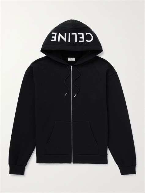 celine zip up hoodie|gradient celine hoodie.